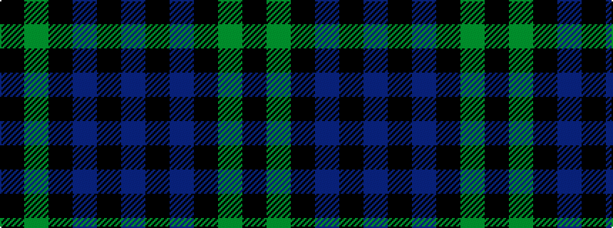 idealised woven sample of pattern BKBKGK
