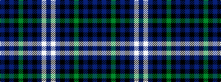 idealised woven sample of pattern BKBKGKBKBWB