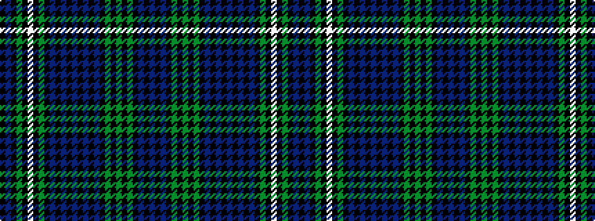 idealised woven sample of pattern BKBKGKGKGKBKBKBKBKBKGKWKGKBK