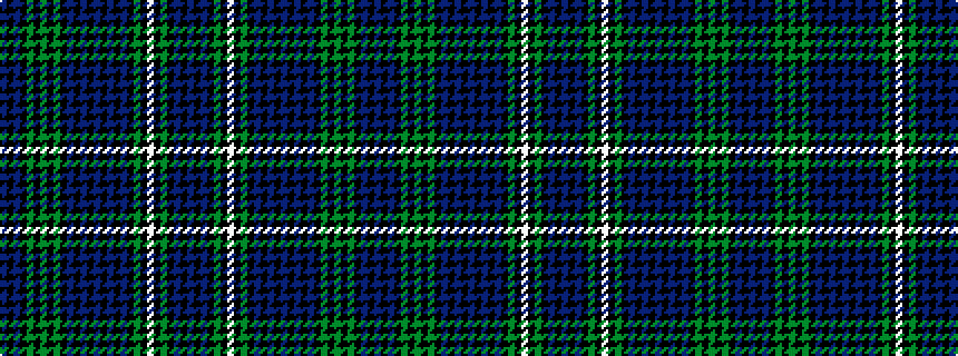 idealised woven sample of pattern BKBKGKGKGKBKBKBKBKBKGKWKGKBKB