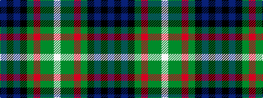 idealised woven sample of pattern BKBKGRGGW
