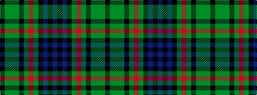 idealised woven sample of pattern BKBKGRGKGGGK