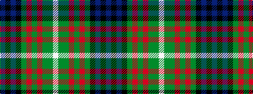 idealised woven sample of pattern BKBKGRGRGGW