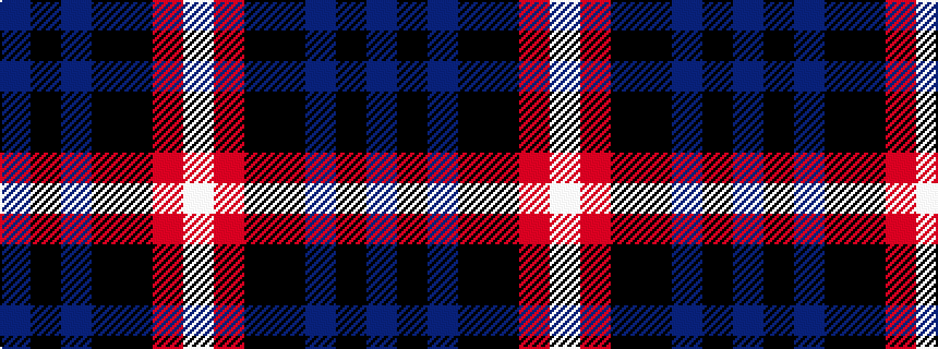 idealised woven sample of pattern BKBKKRW
