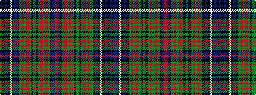 idealised woven sample of pattern BKBKWKBKGRGRGKGKGRGRGKBR