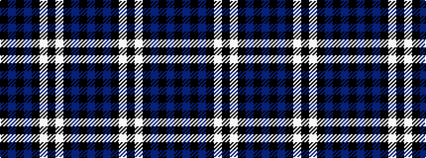 idealised woven sample of pattern BKBKWKWKBKBK