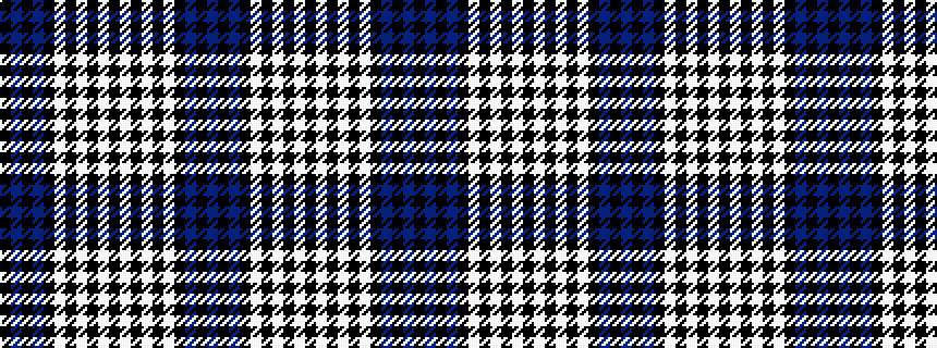 idealised woven sample of pattern BKBKWKWKWKWKWKWKBKBK
