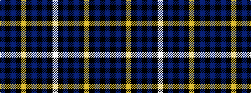 idealised woven sample of pattern BKBKYKBKBKW