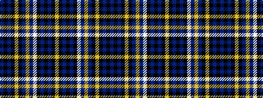idealised woven sample of pattern BKBKYKBYBWKBKBKY