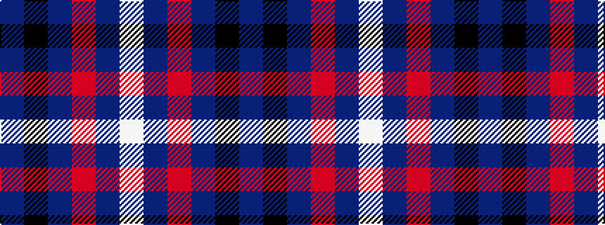 idealised woven sample of pattern BKBRBW