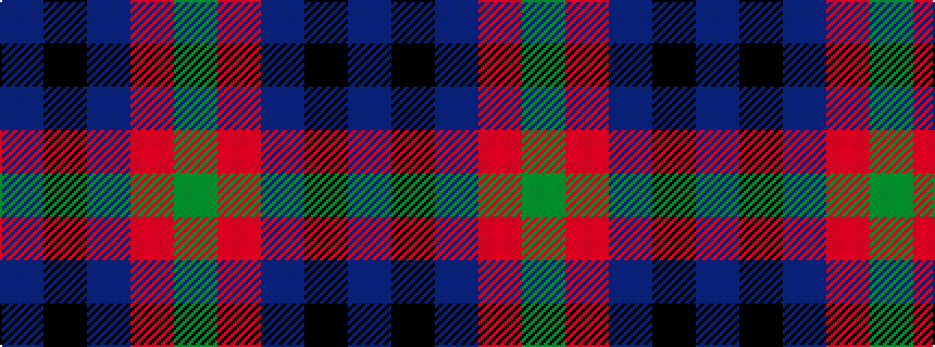 idealised woven sample of pattern BKBRG