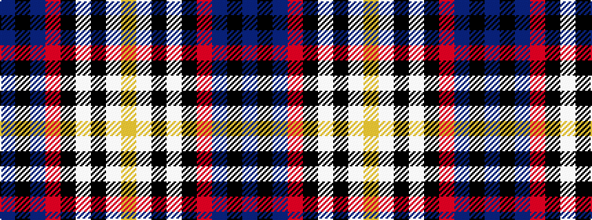 idealised woven sample of pattern BKBRKWKWY
