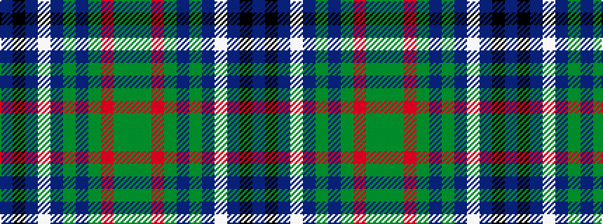 idealised woven sample of pattern BKBWBGBGRGG