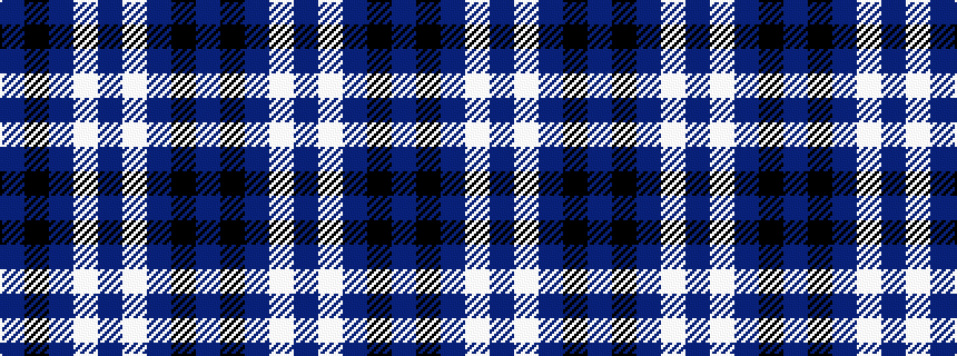 idealised woven sample of pattern BKBWBWBKB