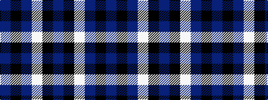 idealised woven sample of pattern BKBWKB