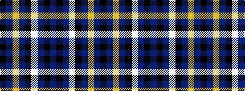 idealised woven sample of pattern BKBWKBYBK