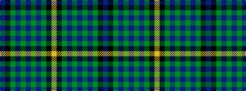 idealised woven sample of pattern BKGBGBGBGKY