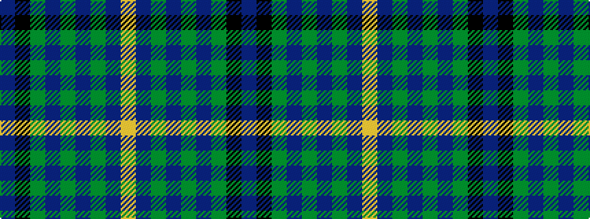 idealised woven sample of pattern BKGBGBGBY