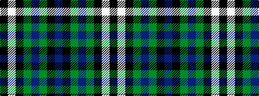idealised woven sample of pattern BKGBGKWK