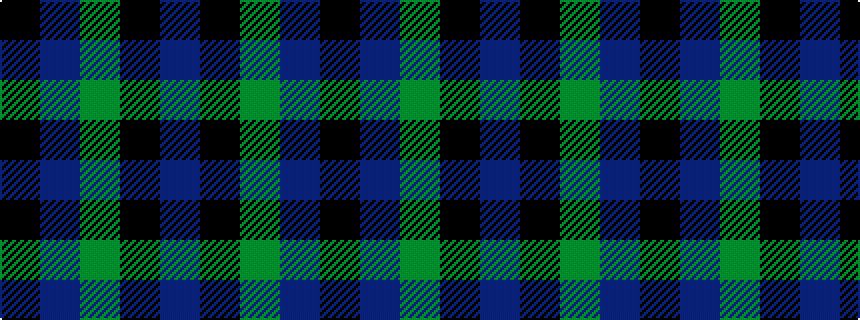 idealised woven sample of pattern BKGBK