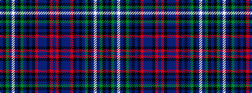idealised woven sample of pattern BKGBWBKGBKBKRBBBKRB
