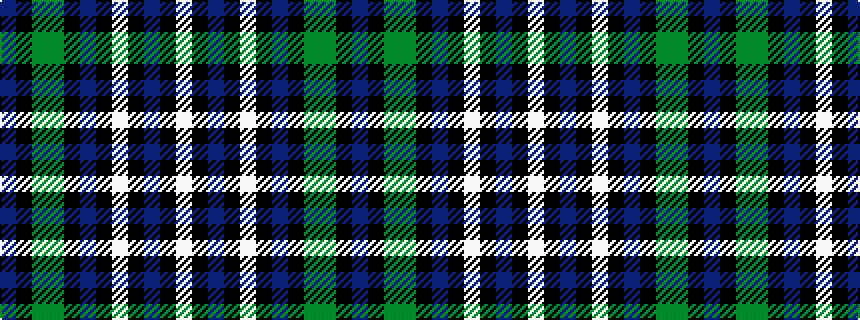 idealised woven sample of pattern BKGGKBKWKBKW