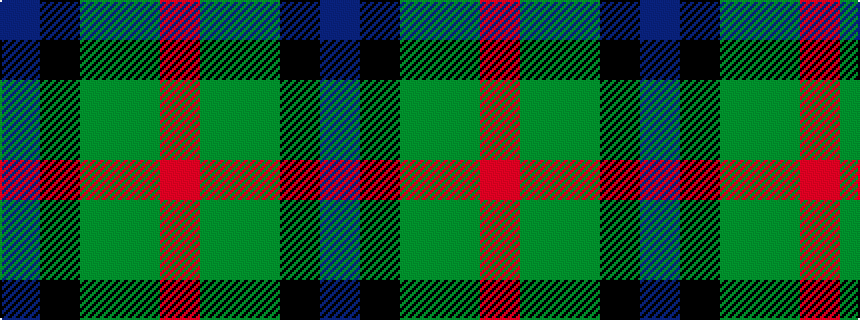 idealised woven sample of pattern BKGGR