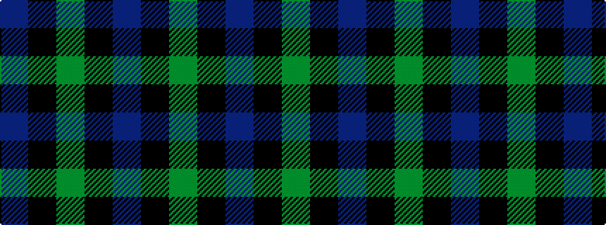 idealised woven sample of pattern BKGKB