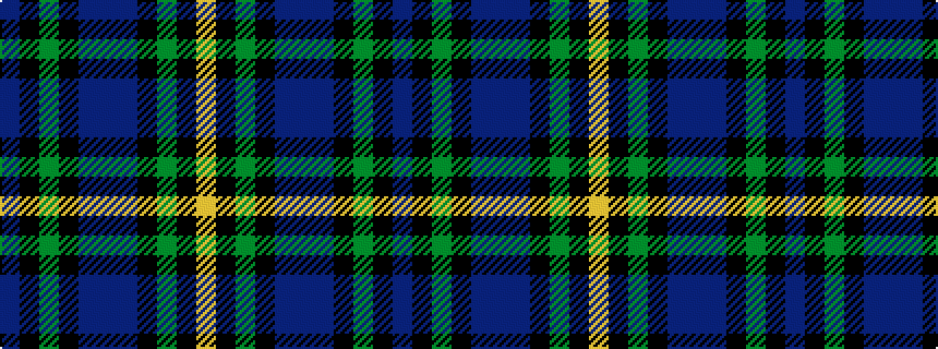idealised woven sample of pattern BKGKBBBKGKY