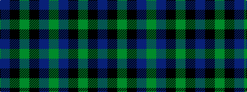 idealised woven sample of pattern BKGKBG