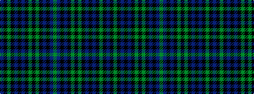 idealised woven sample of pattern BKGKBKBKGKGKBKBG