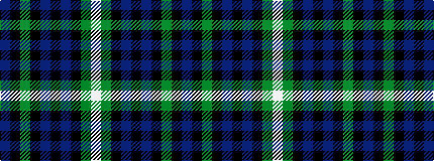 idealised woven sample of pattern BKGKBKBKGW