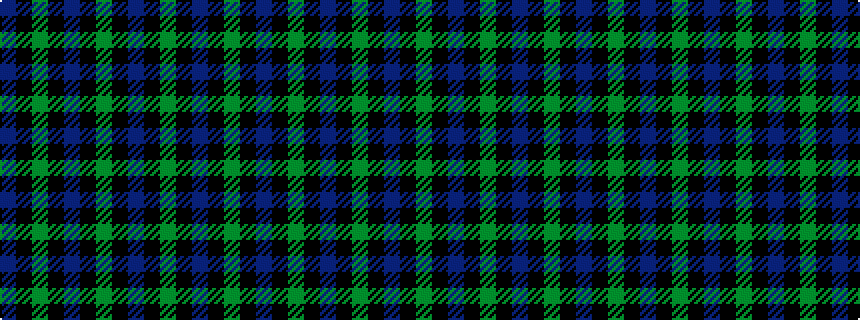 idealised woven sample of pattern BKGKBKGKBKGKB