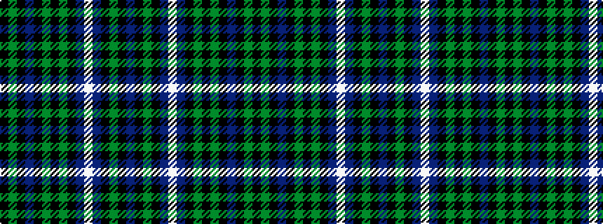 idealised woven sample of pattern BKGKBWBKGKGKBKGK