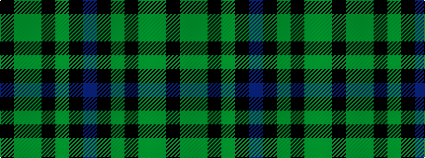 idealised woven sample of pattern BKGKGGK