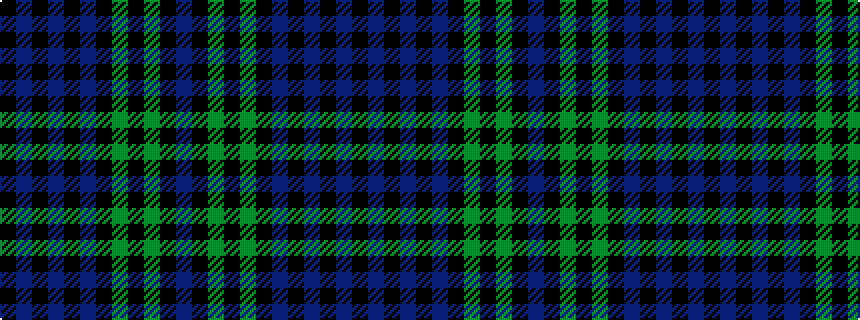 idealised woven sample of pattern BKGKGKBKBKBK