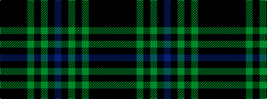 idealised woven sample of pattern BKGKGKKKK