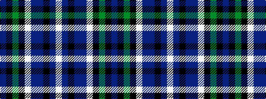 idealised woven sample of pattern BKGKWBBKBW