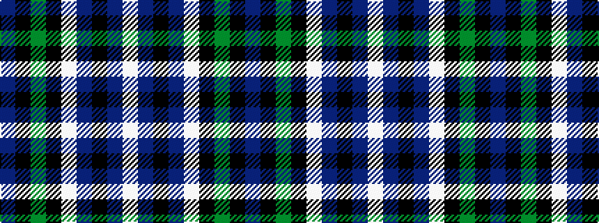idealised woven sample of pattern BKGKWBKBW