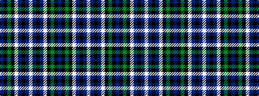 idealised woven sample of pattern BKGKWBKBWBKBWKGKB