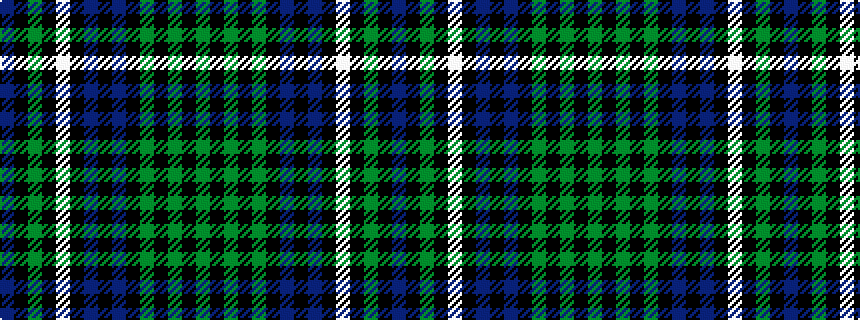 idealised woven sample of pattern BKGKWKBKBKGKGKG