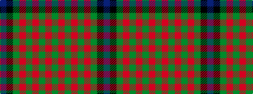 idealised woven sample of pattern BKGRGRGRG