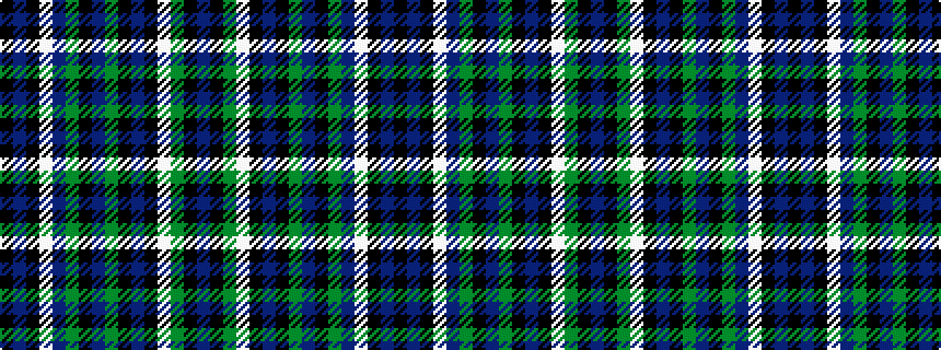 idealised woven sample of pattern BKGWKBKGBKGBWKBK