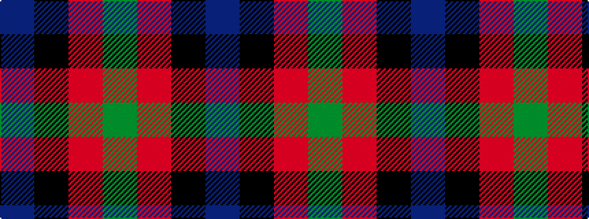 idealised woven sample of pattern BKRG