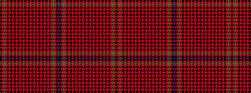 idealised woven sample of pattern BKRGRKRKRKRKRKRKRKRKRKRKRKRKRKRGRK