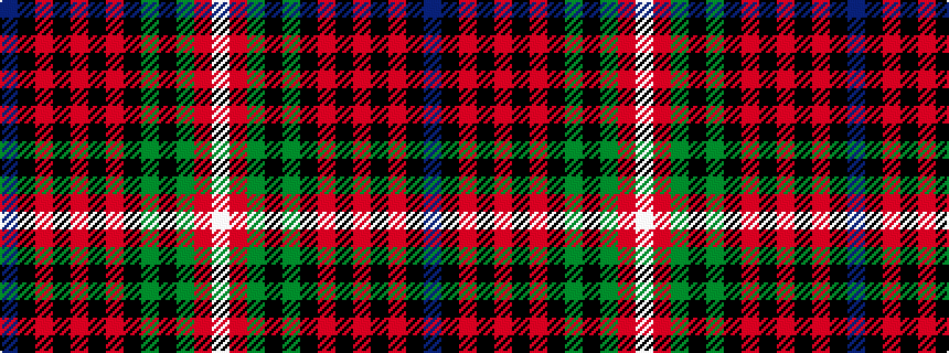 idealised woven sample of pattern BKRKRKRKGKGRW