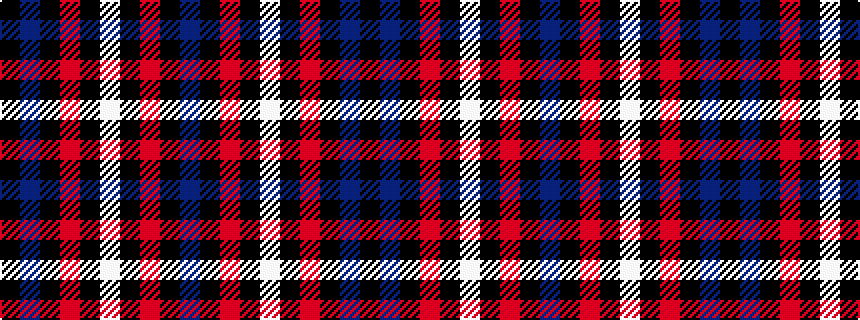 idealised woven sample of pattern BKRKWKRKBK
