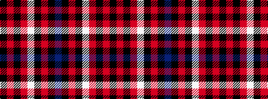 idealised woven sample of pattern BKRKWRKRK