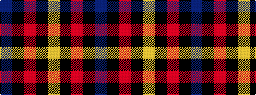 idealised woven sample of pattern BKRKY
