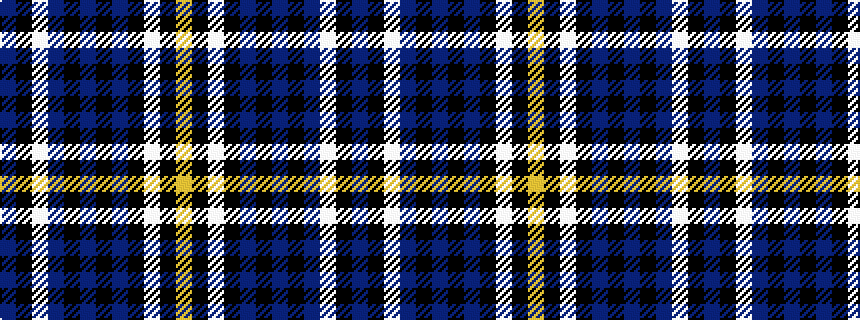 idealised woven sample of pattern BKWBKBKBKWKY